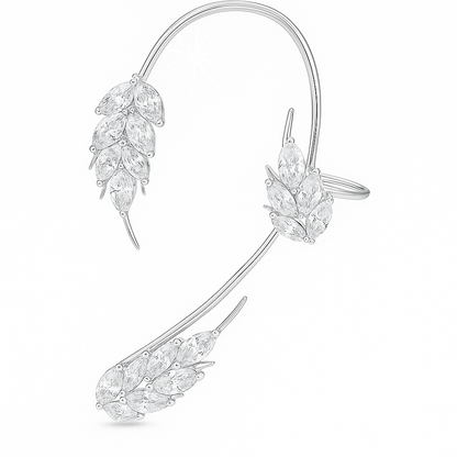 Elysian Leaf Ear Cuff - Coppia