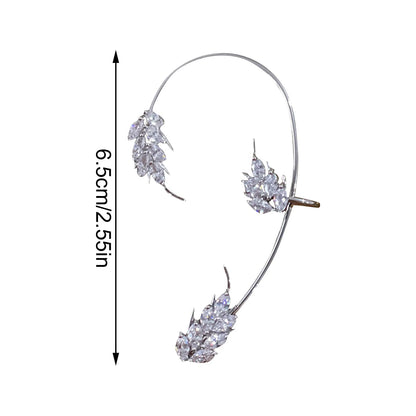 Elysian Leaf Ear Cuff - Coppia