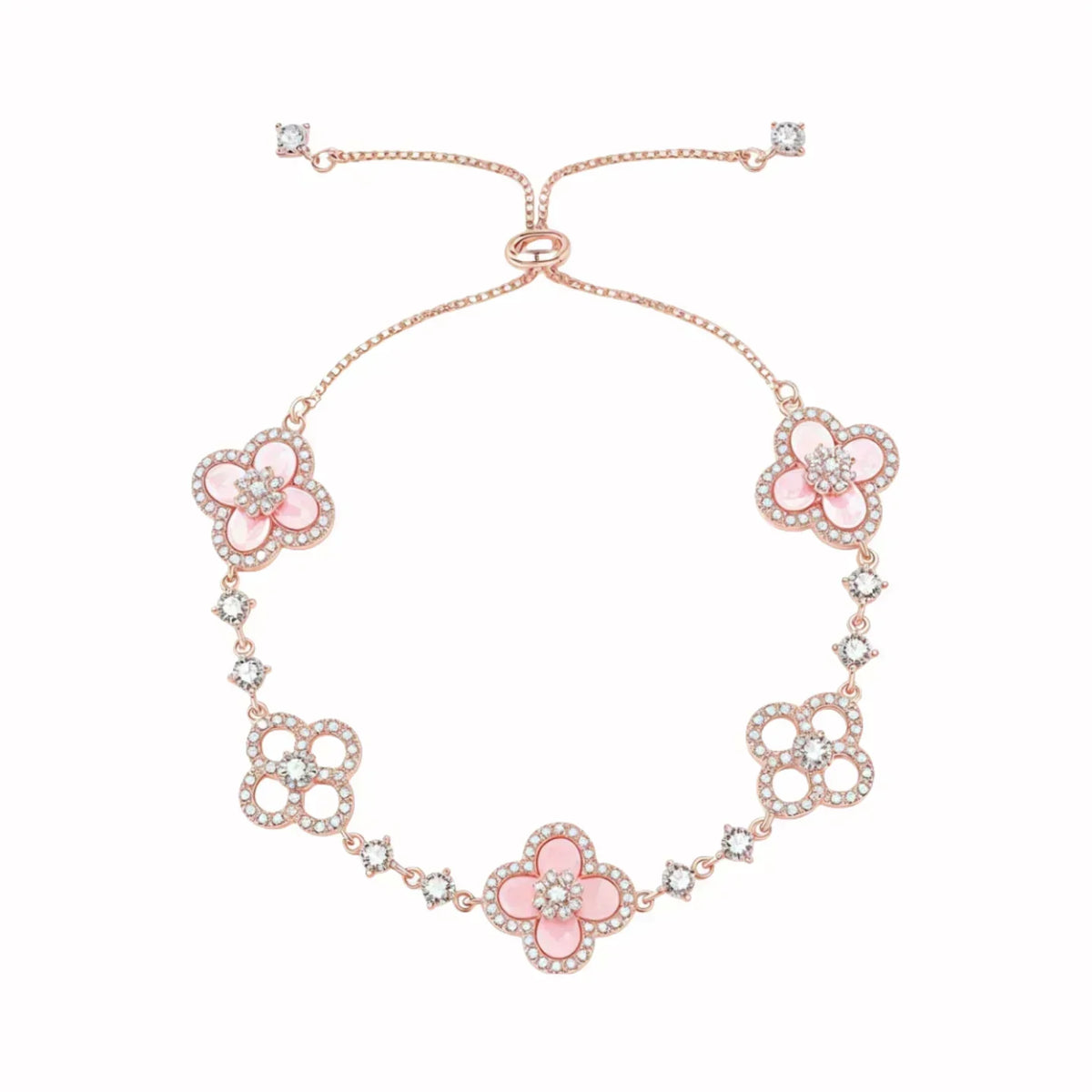 Set Sakura Cleef - Bracciale, Orecchini & Collana