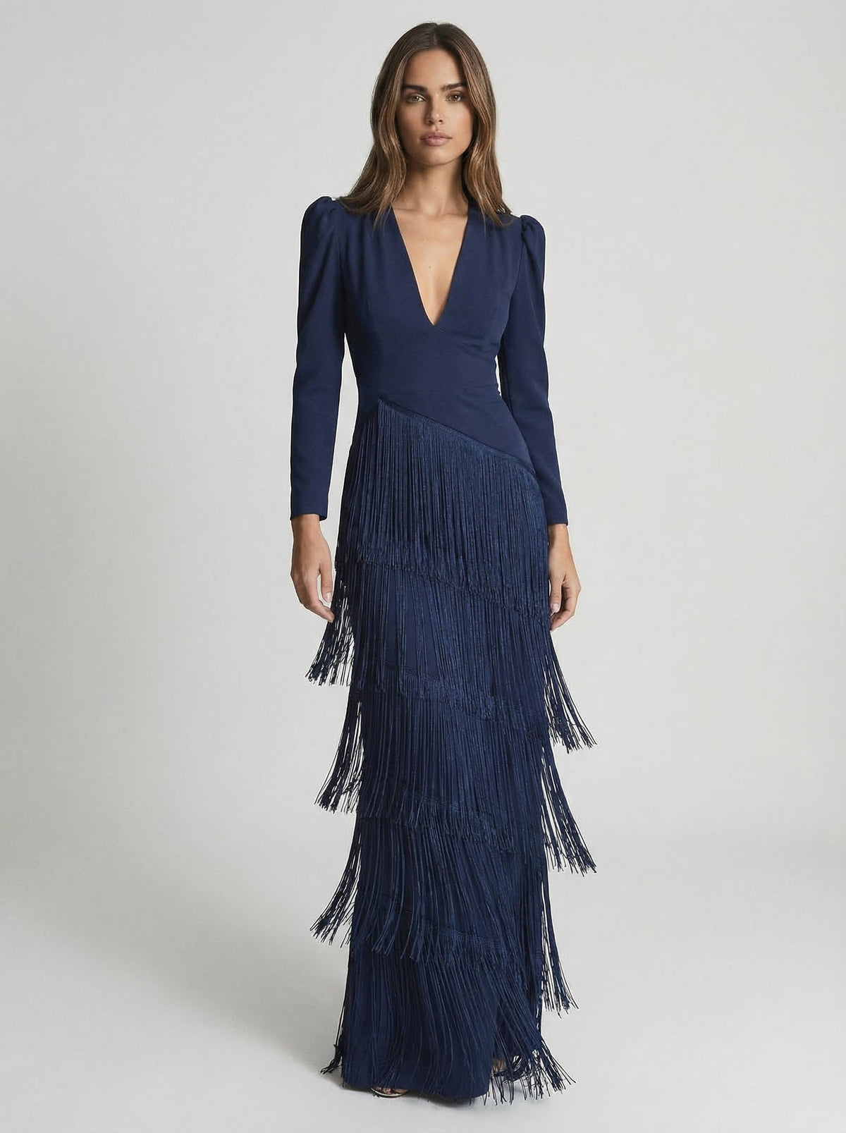 Rosella - Vestito con frange