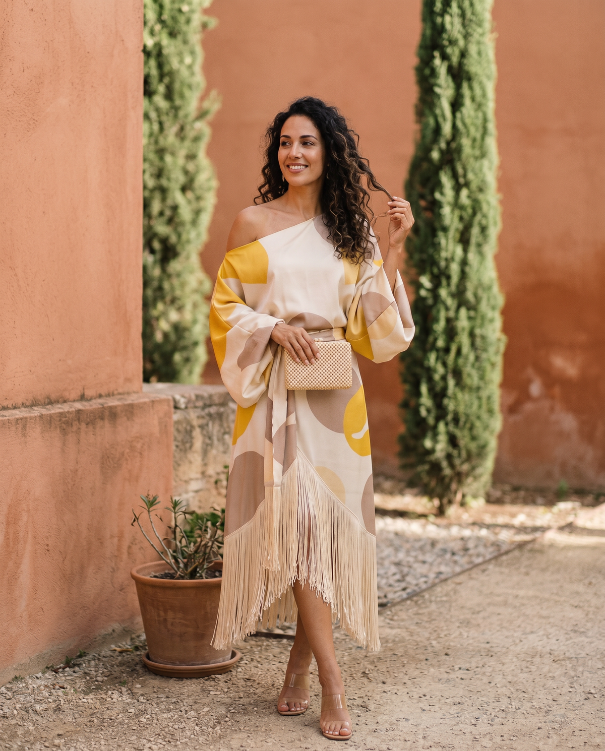 Danila - Completo con frange