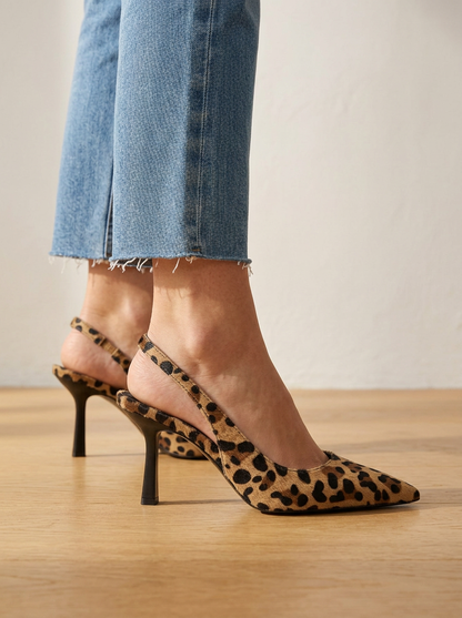 Avery | Tacchi D’Orsay Leopardo