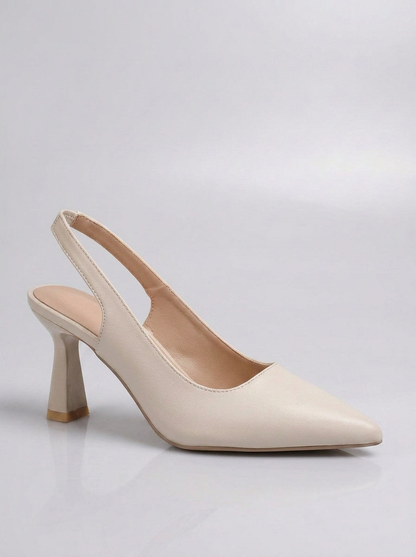 Sophia | Eleganti Tacchi Slingback Bianco