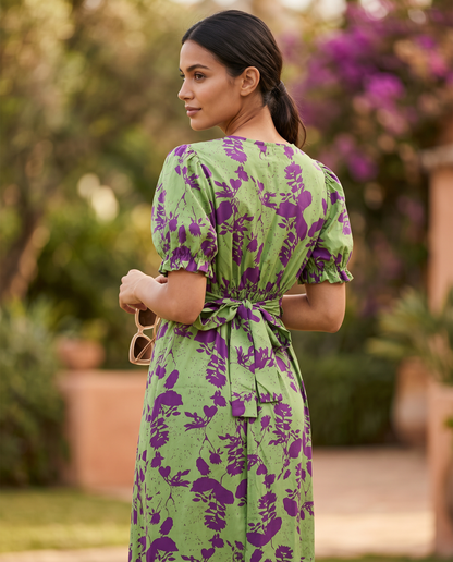 Silvana - Vestito primaverile stampato